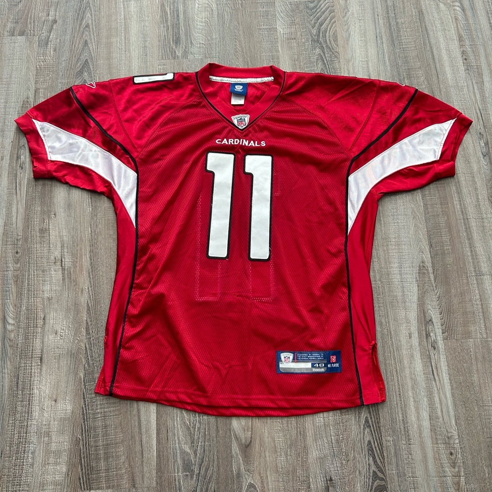 Men's Stitched Reebok Larry Fitzgerald Jersey